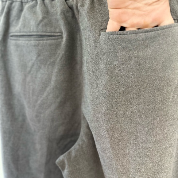 ANN TAYLOR Heather Gray Wide Leg Trousers - Picture 3 of 7